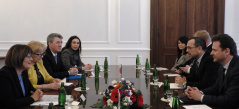 6 March 2019 The National Assembly Speaker in meeting with the Speaker of the Chamber of Deputies of the Czech Republic